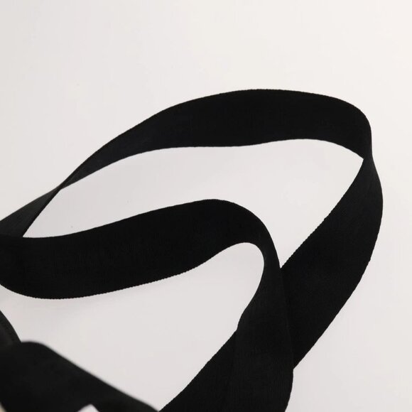 CHANEL New Travel Line Backpack Nylon Beige Black CC Auth kk472 - Picture 10 of 16